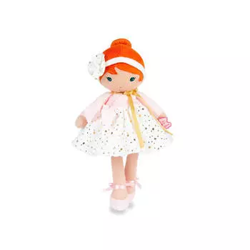 Текстильная кукла Kaloo "Valentine", в розовом платье, серия "Tendresse de Kaloo", 25 см