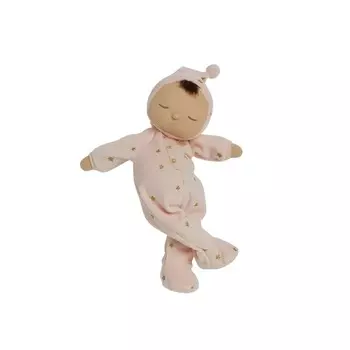 Текстильная музыкальная кукла Olli Ella "Lullaby Dozy Dinkums Luna", розовая