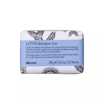 Твёрдый шампунь Davines "Love", для разглаживания завитка, 100 г