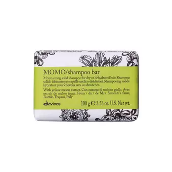 Твёрдый шампунь Davines "Momo", для глубокого увлажнения волос, 100 г