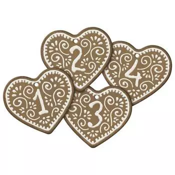 Ярлычки на имбирный домик, No. 1-4