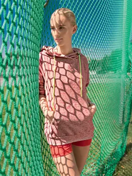 Выкройка: Анорак с карманом-кенгуру