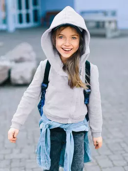 Выкройка: Анорак с макси-капюшоном