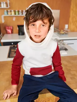 Выкройка: Анорак в стиле колор-блокинг