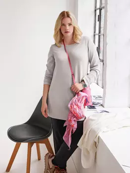 Выкройка: Базовый пуловер