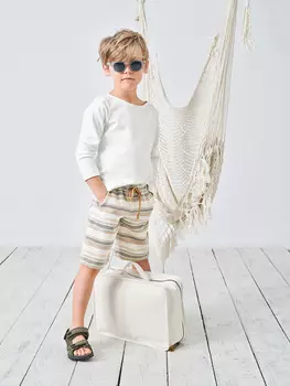 Выкройка: Бермуды на эластичном поясе