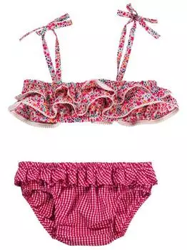 Выкройка: Бикини для девочки