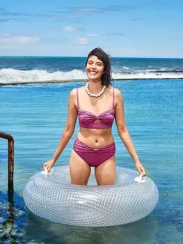 Выкройка: Бикини в стиле ретро