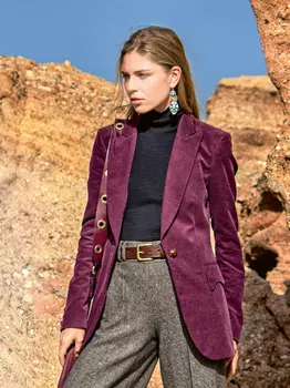 Выкройка: Блейзер приталенного силуэта