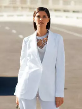 Выкройка: Блейзер с длинными лацканами