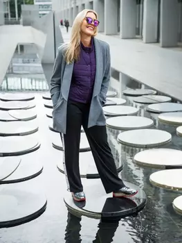 Выкройка: Блейзер с шалевым воротником