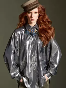 Выкройка: Блуза мужского фасона