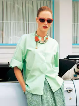 Выкройка: Блуза простого кроя