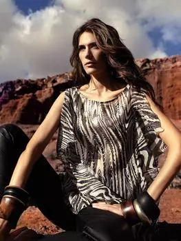 Выкройка: Блуза прямого кроя