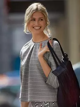 Выкройка: Блуза прямого кроя