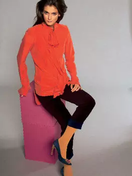 Выкройка: Блуза прямого кроя