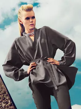 Выкройка: Блуза с эффектом запаха