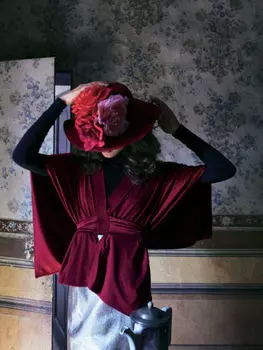 Выкройка: Блуза с запахом