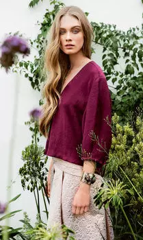 Выкройка: Блуза свободного кроя