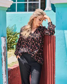 Выкройка: Блузка А-силуэта