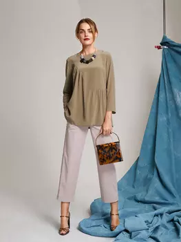 Выкройка: Блузка асимметричного кроя