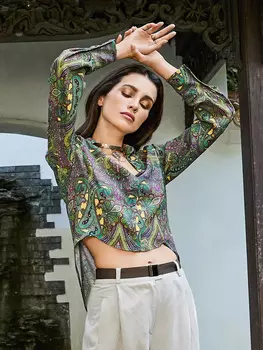 Выкройка: Блузка асимметричного кроя