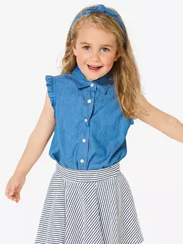 Выкройка: Блузка без рукавов