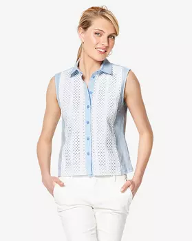 Выкройка: Блузка без рукавов