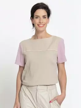 Выкройка: Блузка-футболка