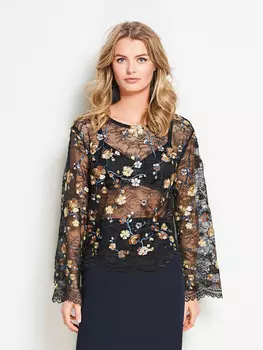 Выкройка: Блузка из кружева