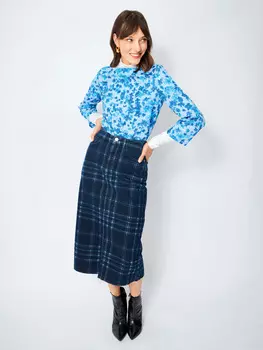 Выкройка: Блузка из вуали