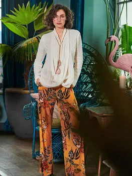 Выкройка: Блузка необычного кроя