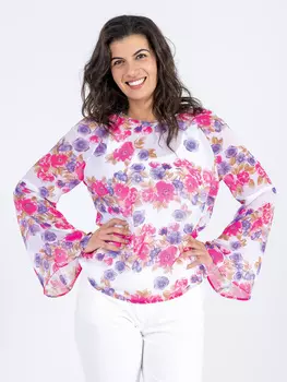 Выкройка: Блузка приталенного силуэта