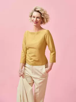 Выкройка: Блузка приталенного силуэта