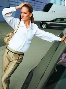 Выкройка: Блузка приталенного силуэта