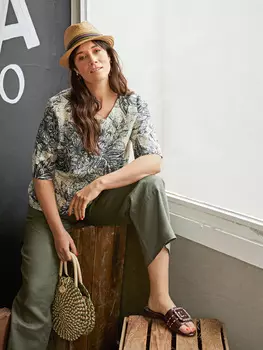 Выкройка: Блузка простого кроя