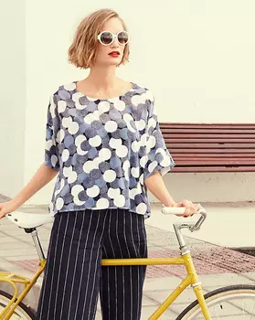 Выкройка: Блузка простого кроя