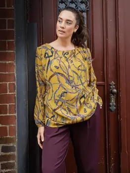 Выкройка: Блузка прямого кроя