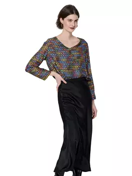 Выкройка: Блузка прямого кроя