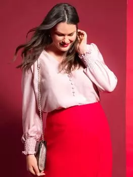 Выкройка: Блузка прямого кроя