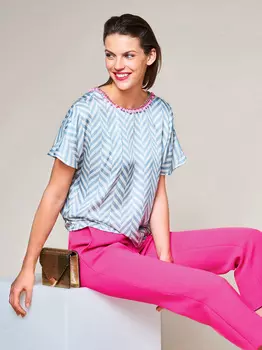 Выкройка: Блузка прямого кроя