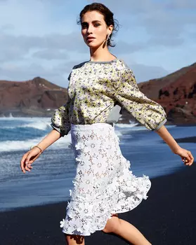 Выкройка: Блузка прямого кроя