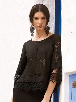 Выкройка: Блузка прямого кроя