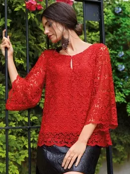 Выкройка: Блузка прямого кроя