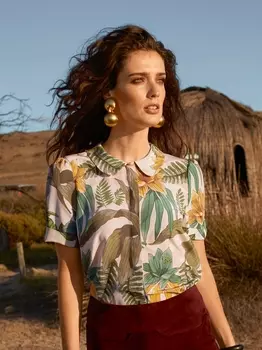 Выкройка: Блузка прямого кроя