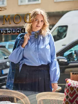 Выкройка: Блузка прямого кроя