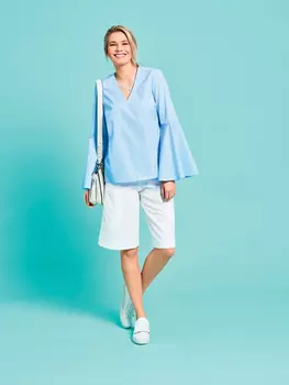 Выкройка: Блузка прямого кроя