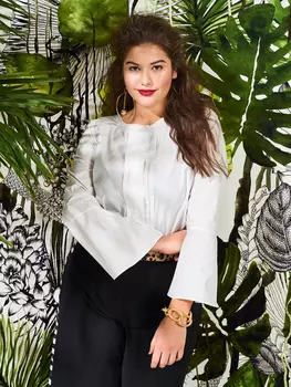 Выкройка: Блузка прямого кроя