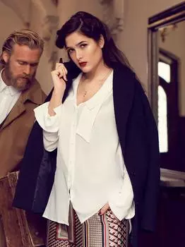 Выкройка: Блузка прямого кроя