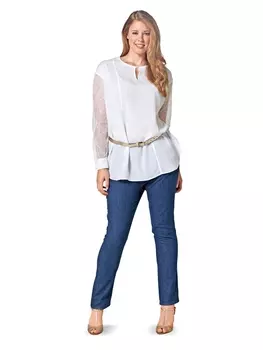 Выкройка: Блузка прямого кроя